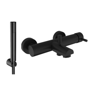 NEW JABIL Total black Λουτρού κομπλέ με στήριγμα