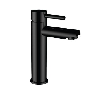 NEW JABIL Total black Νιπτήρος υψηλή με βαλβίδα κλίκερ 