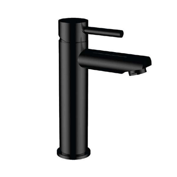 NEW JABIL Total black Νιπτήρος υψηλή με βαλβίδα κλίκερ 